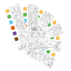 mierEdu Magneter*Vandfarve Malehaefte - Dyrevenner