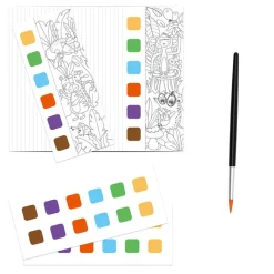 mierEdu Magneter*Vandfarve Malehaefte - Dyrevenner