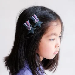 Mimi & Lula Hårpynt*- 2 Harclips - Lucia Shooting Star Hooray