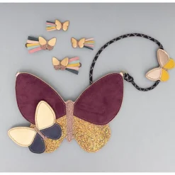 Mimi & Lula Hårpynt*- 2 Harclips - Lucia Butterfly Winter Flora