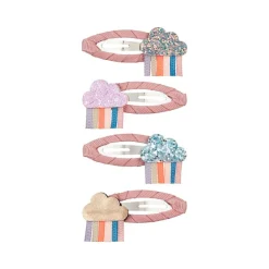 Mimi & Lula Hårpynt*- 4 Harspaender - Rainy Day Doodle