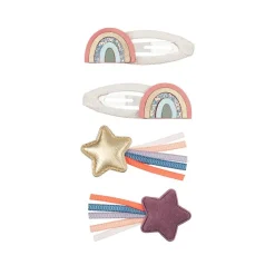 Mimi & Lula Hårpynt*- 4 Harspaender - Over The Rainbow Doodle