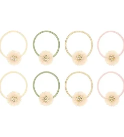 Mimi & Lula Hårelastikker*- 8 Hårelastikker - Tusindfryd