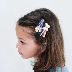 Mimi & Lula Hårpynt*4 Harclips - Butterfly Winter Ivy