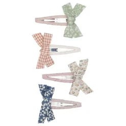 Mimi & Lula Hårelastikker*4 Harspaender - Floral Prairie Tulip