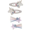 Mimi & Lula Hårelastikker*Hårpynt Saet - Unicorn