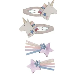 Mimi & Lula Hårelastikker*Hårpynt Saet - Unicorn