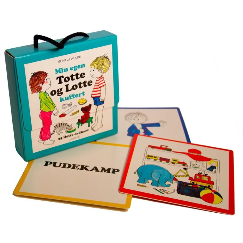 Carlsen Blandet Legetøj*Min Egen Totte Og Lotte-Kuffert