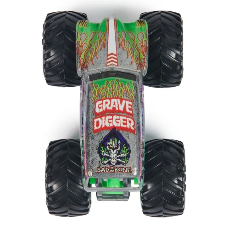 Monster Jam Biler & Transport*1:64 Grave Digger, Green