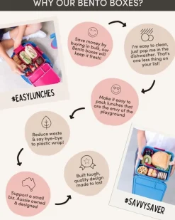 Montii Madpakken*Bento Three Lunch Box - Game On