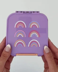 Montii Madpakken*Bento Two Snack Box - Rainbow Roller