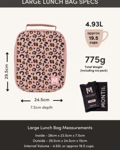 Montii Køletasker & Køleelementer*Koletaske, Str. L - Confetti