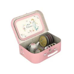 Moulin Roty Legekøkken*Tesaet I Kuffert 14 Dele - Les Parisiennes