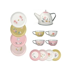 Moulin Roty Legekøkken*Tesaet I Kuffert 14 Dele - Les Parisiennes