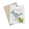 Mouse & Pen Kort*A6 Kort Dino Let The World Hear You Roar