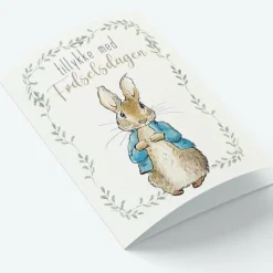 Mouse & Pen Kort*A7 Kort Peter Kanin Tillykke Med Fodselsdagen