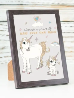 Mouse & Pen Kort*A6 Kort Unicorn Always Be Yourself