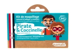 Namaki Ansigtsmaling*3-Color Ansigtsmaling, Pirat&Mariehone