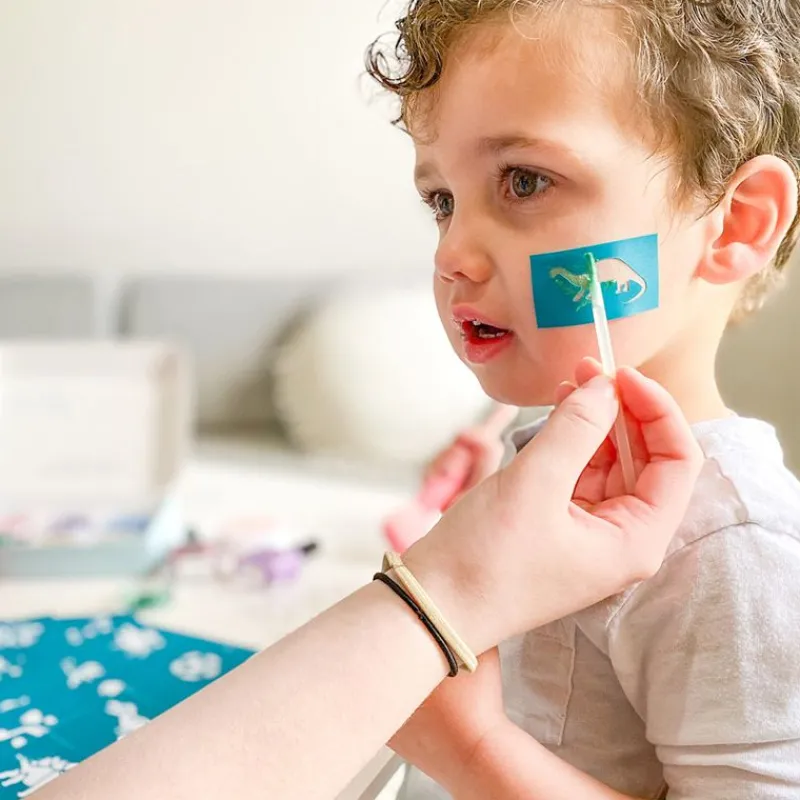 Oh Flossy Make-Up*Ansigtmaling- Og Make-Up Stencils