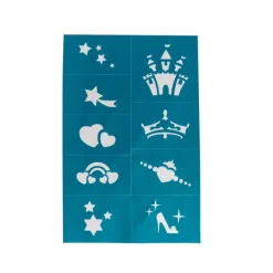 Oh Flossy Make-Up*Ansigtmaling- Og Make-Up Stencils