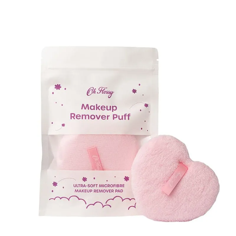 Oh Flossy Make-Up*Makeup Fjerner - Bomuldshjerte