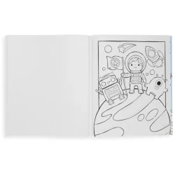Ooly Tegn & Mal*Color-In Book Outer Space Explorers