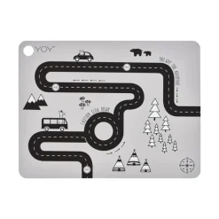 OYOY Dækkeservietter*Daekkeserviet Adventure, Light Grey