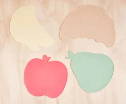 OYOY Dækkeservietter*Yummy Apple Daekkeserviet, Cherry Red