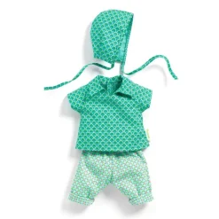 Djeco Dukketøj & Sko*Pomea Dukketøj - Saet Med Hue, Zazen