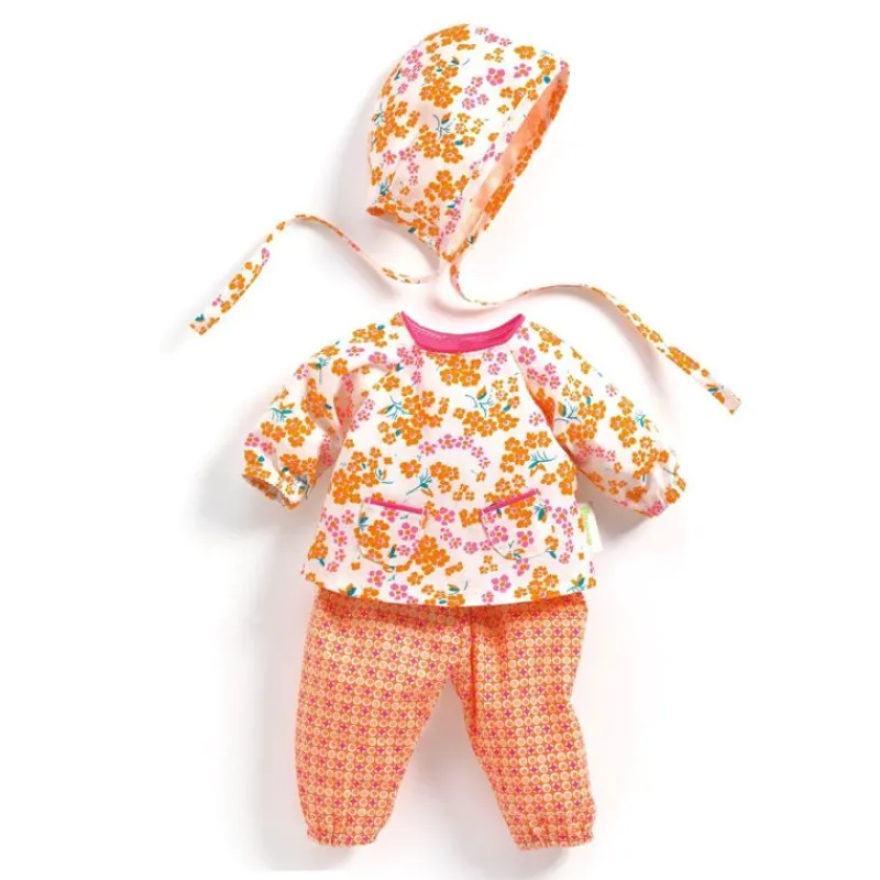 Djeco Dukketøj & Sko*Pomea Dukketøj - Saet Med Hue, Hanako