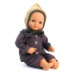 Djeco Dukketøj & Sko*Pomea Dukketøj - Saet Med Hue, Ambre