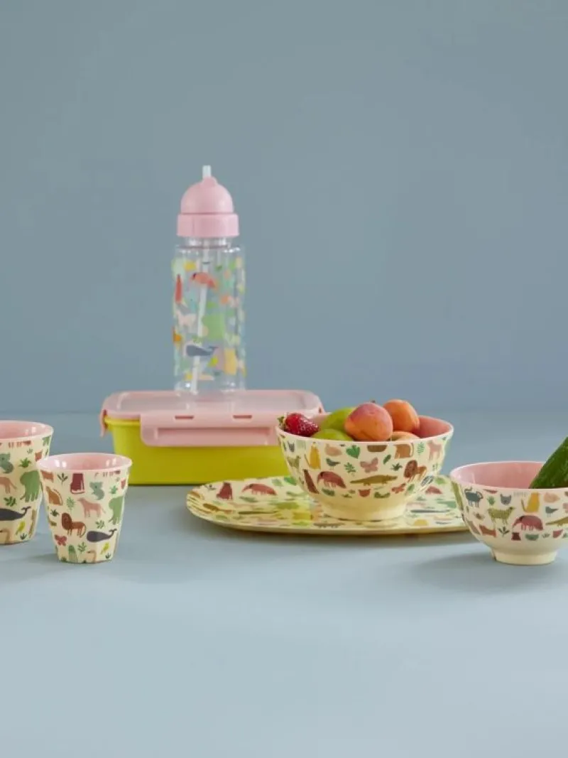 RICE Drikkedunke*Drikkedunk 450Ml - Lyserod - Sweet Jungle