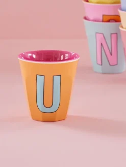 RICE Alfabetkopper*Mellem Kop - Abrikos - U