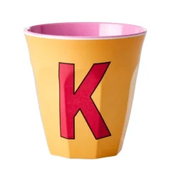 RICE Alfabetkopper*Mellem Kop - Abrikos - K