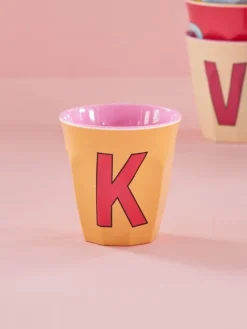 RICE Alfabetkopper*Mellem Kop - Abrikos - K