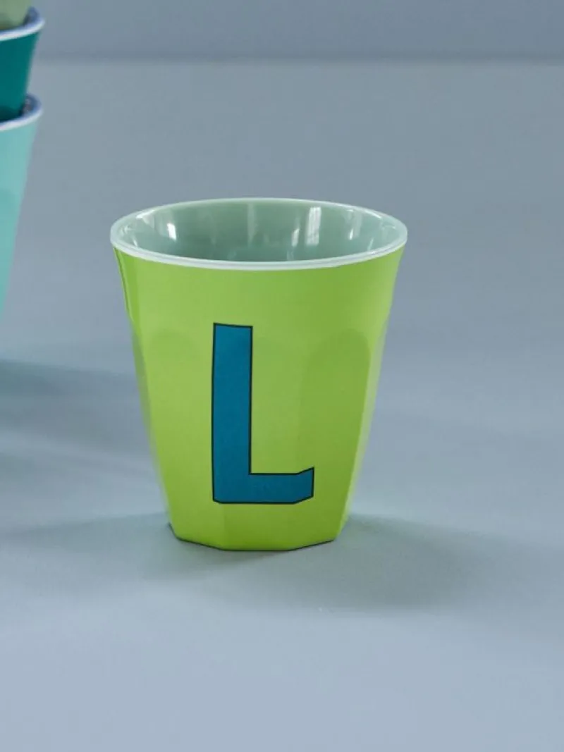 RICE Alfabetkopper*Mellem Kop - Aeblegron - L