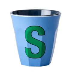 RICE Alfabetkopper*Mellem Kop - Stovet Bla - S