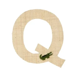 RICE Klistermærker*Raffia Klistermærker - Q - Krokodille