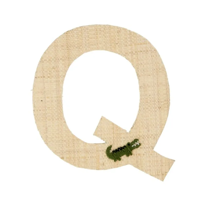 RICE Klistermærker*Raffia Klistermærker - Q - Krokodille