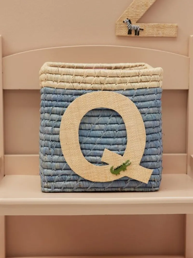 RICE Klistermærker*Raffia Klistermærker - Q - Krokodille