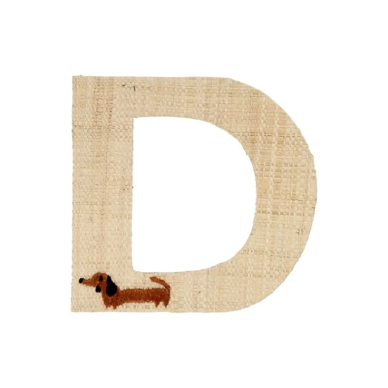 RICE Klistermærker*Raffia Klistermærker - D - Hund