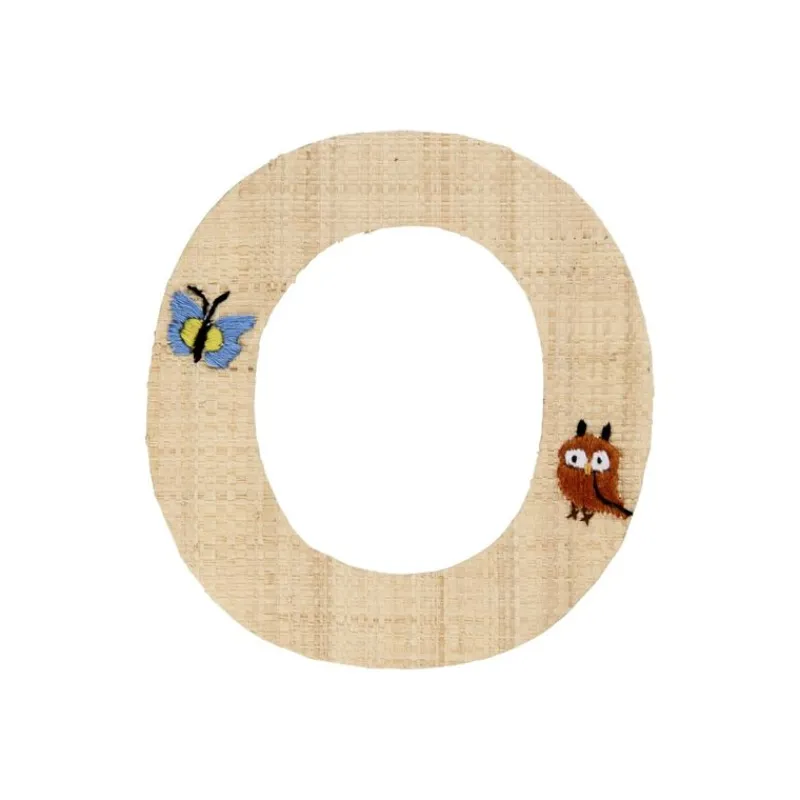 RICE Klistermærker*Raffia Klistermærker - O - Sommerfugl