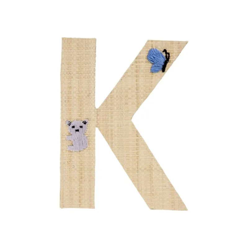 RICE Klistermærker*Raffia Klistermærker - K - Sommerfugl