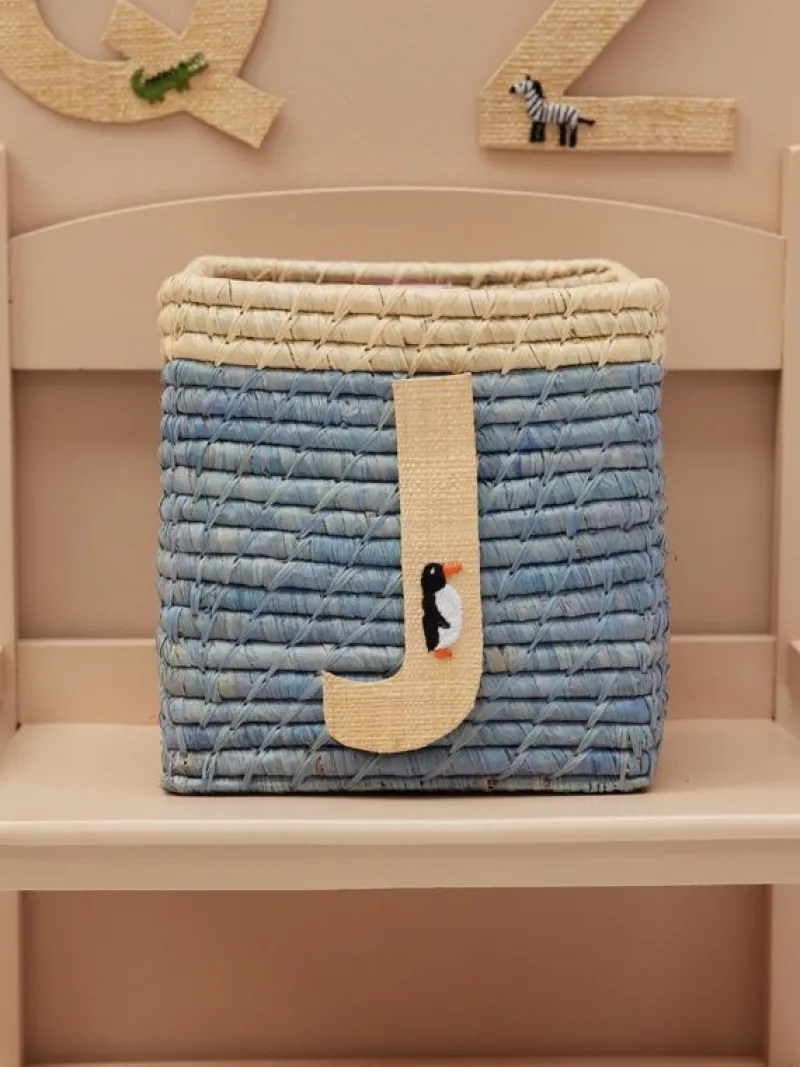 RICE Klistermærker*Raffia Klistermærker - J - Pingvin