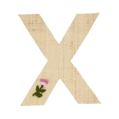 RICE Klistermærker*Raffia Klistermærker - X - Blomst
