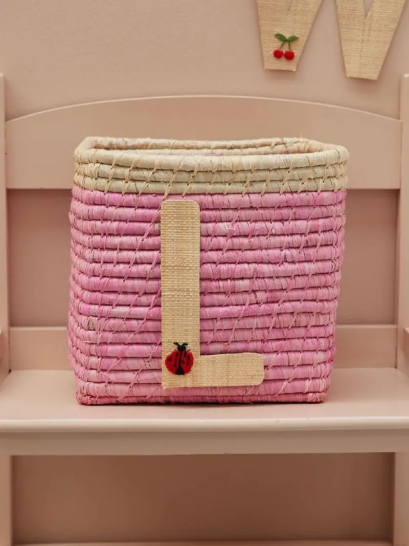 RICE Klistermærker*Raffia Klistermærker - L - Mariehone