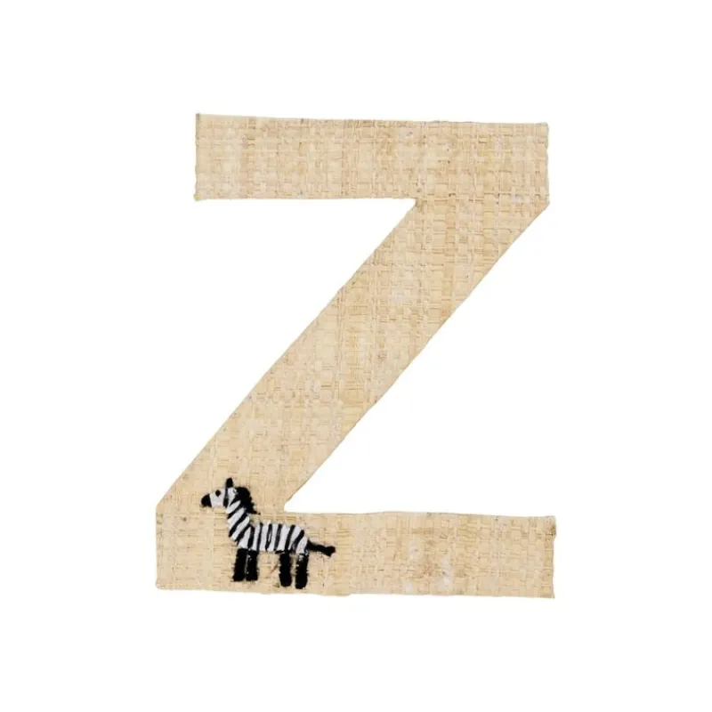 RICE Klistermærker*Raffia Klistermærker - Z - Zebra