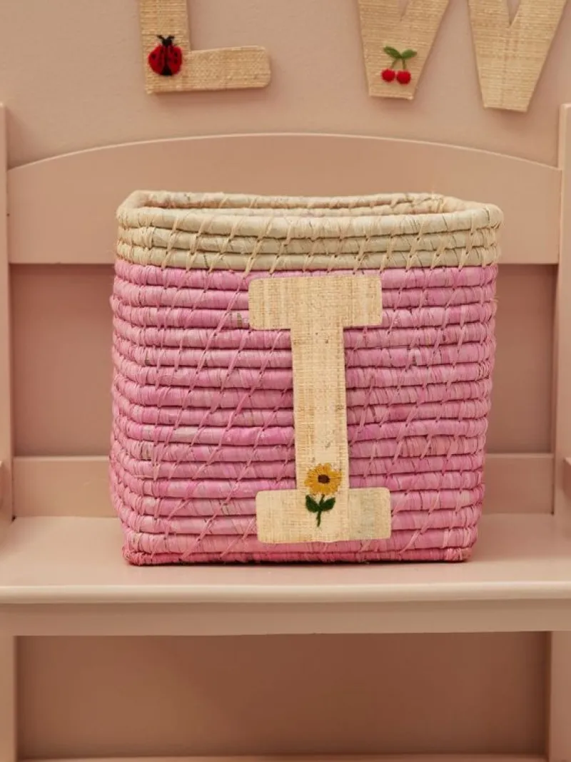 RICE Klistermærker*Raffia Klistermærker - I - Blomst