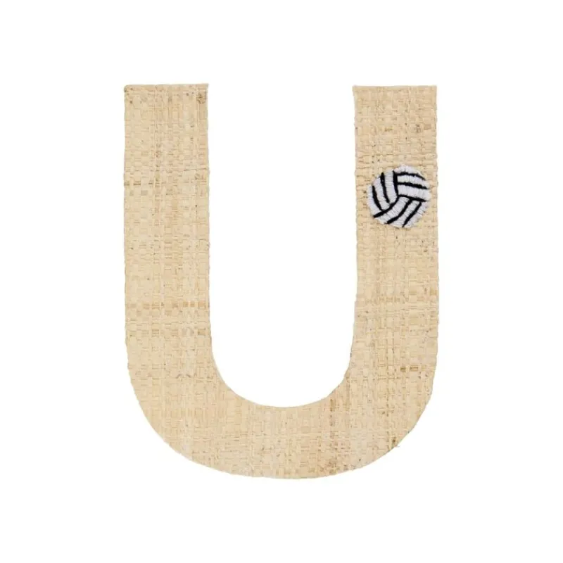 RICE Klistermærker*Raffia Klistermærker - U - Bold