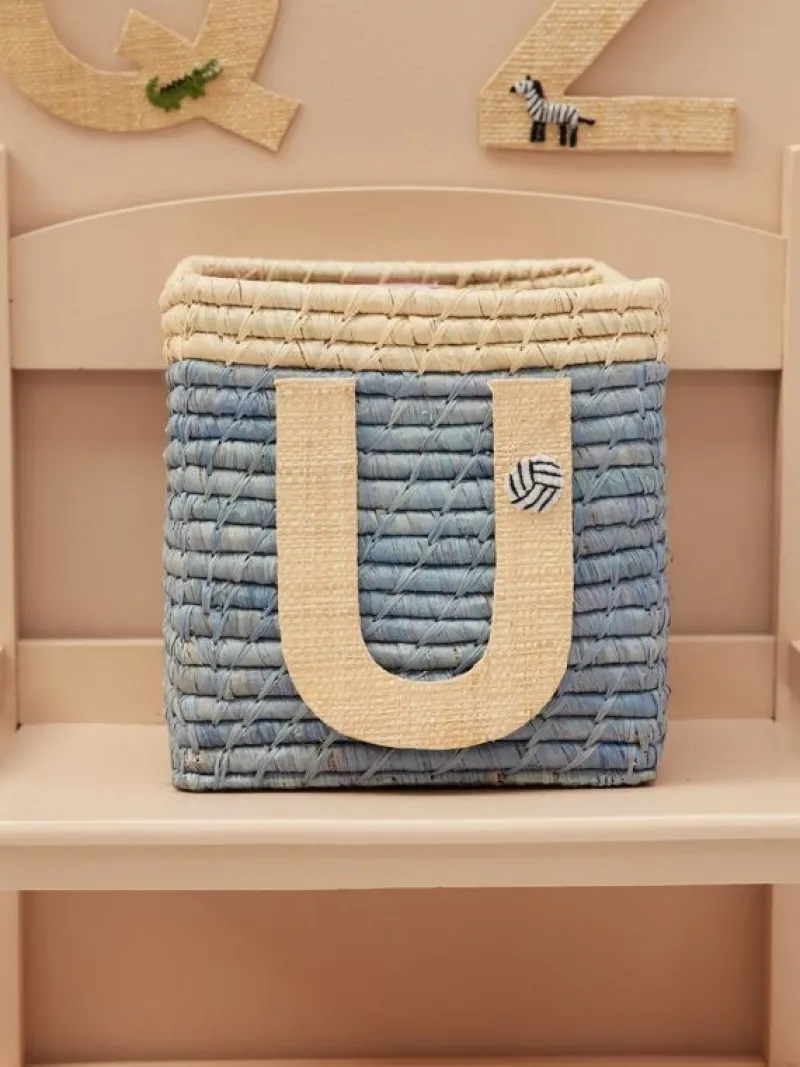 RICE Klistermærker*Raffia Klistermærker - U - Bold